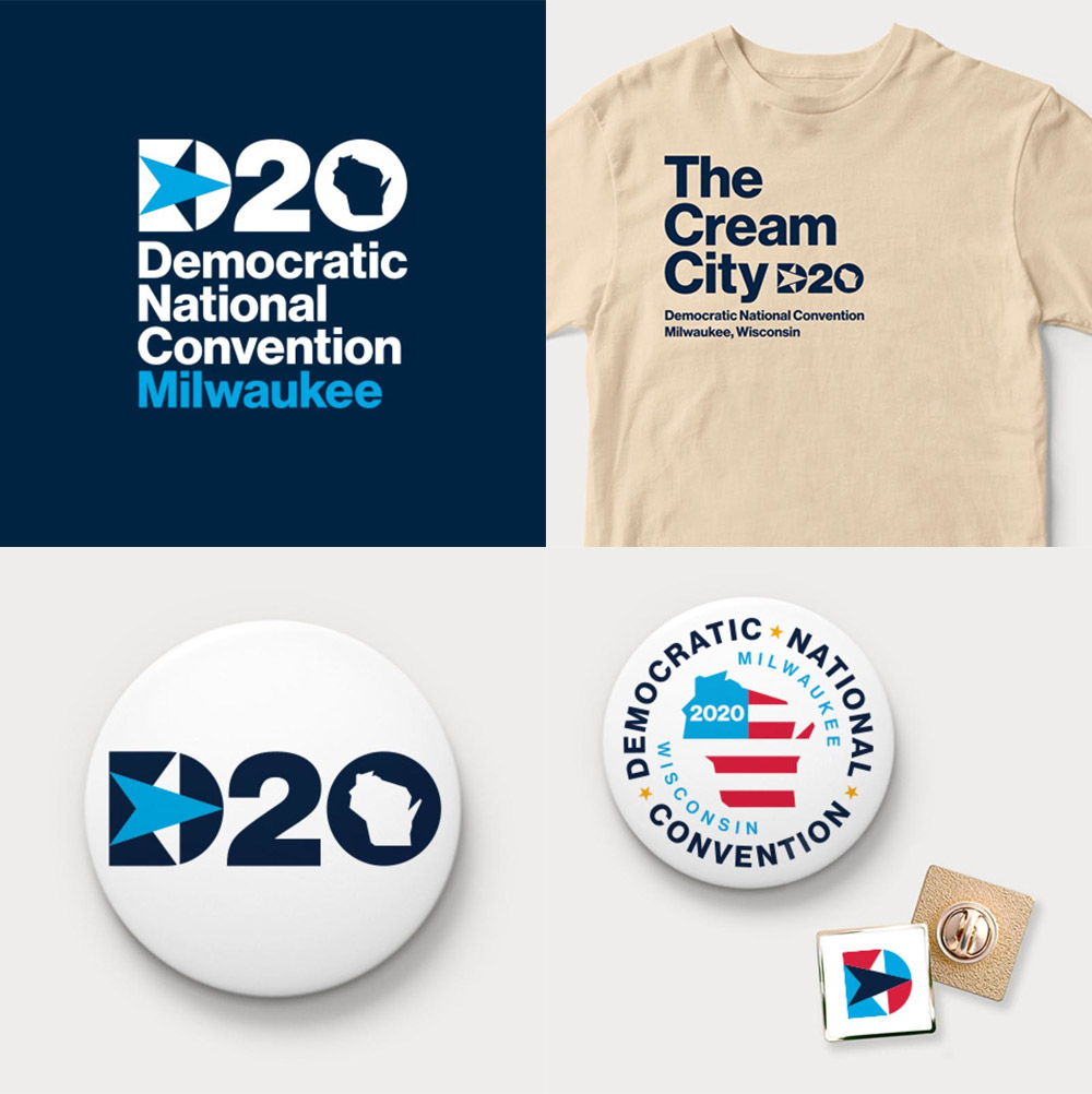 美国民主党2020年全国代表大会会徽设计正式发布